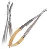USA Delta Tungsten Castroviejo Needle Holders 7" Curved Maxi-Sharp (100-NHTCC)