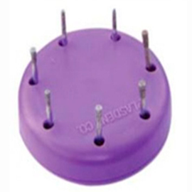 Plasdent Magnetic Bur Blocks 7-bur capacity; 1-5/8