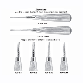 USA Delta Elevators Dental Instruments