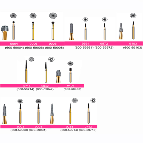 Supreme 30 Blade Fine Finishing Burs FG 5/Pkg.