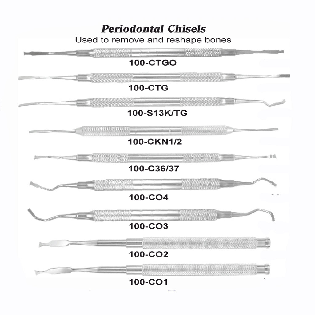 USA Delta Periodontal Chisels