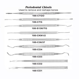 USA Delta Periodontal Chisels