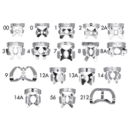 USA Delta Rubber Dam Clamps (100-CLAMPS)