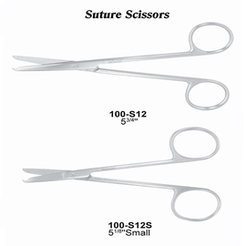 USA Delta Suture Scissors Ea (SSUSAD1)
