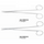 USA Delta Scissors Metzenbaum Dental Instruments