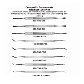 USA Delta Composite Instruments Titanium Anterior