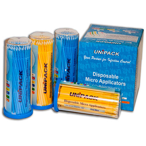 Unipack Disposable Micro applicators 400/bx Ea (UDMB400)