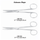 USA Delta Scissors Mayo Dental Instruments