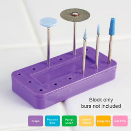 Plasdent Magnetic Bur Blocks 14-bur capacity; 3
